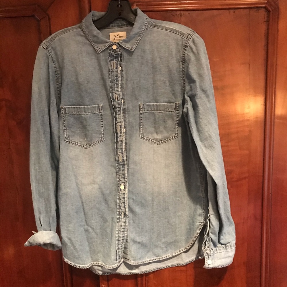 J. Crew denim shirt never worn